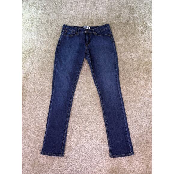 Levis Strauss Signature The Skinny Jeans Womens Size 10 Dark Wash Stretch E294 - Picture 1 of 14